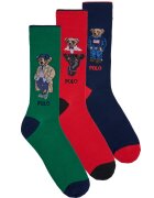 Polo Ralph Lauren Lenjerie intimă 3P CT SNBS-CREW SOCK-3 PACK