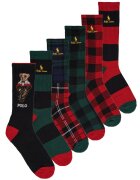 Polo Ralph Lauren Lenjerie intimă HOL BEAR CR-CREW SOCK-6 PACK
