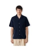 Portuguese Flannel Îmbracaminte Cord Camp Collar Shirt - Navy