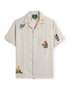 Portuguese Flannel Îmbracaminte Spring Embroidery Shirt