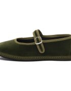 Priv Lab Pantofi VERDE CHIARO VELLUTO