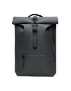 Rains Genti Rolltop Rucksack W3 - Dark Grey