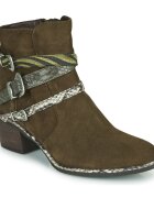 Regard Pantofi NAPOLI V3 VELOURS MILITARE