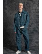 Replay Îmbracaminte Relaxed Fit Cargo Denim Pants