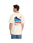 Revolution Îmbracaminte Printed T-Shirt 1459 TER - Off White Melange