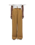Rouge Edit Îmbracaminte Etienne Trousers - Bone Brown