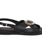 S.piero Pantofi BLK LEATHER