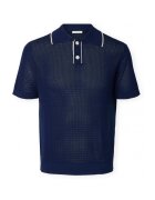 Selected Îmbracaminte Jesse Knit - Ocean Cavern/Birch