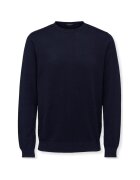 Selected Îmbracaminte Noos Berg Crew Knit - Navy Blazer