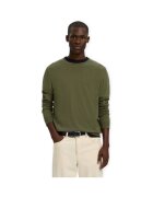 Selected Îmbracaminte Noos Berg Crew Neck Knit - Kalamata/Melange