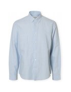 Selected Îmbracaminte Noos Regclay Shirt - Dusty Blue