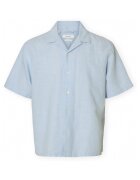 Selected Îmbracaminte Noos RlxClay Linen Shirt - Dusty Blue