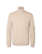 Selected Îmbracaminte Noos Tray Roll Neck Knit - Oatmeal