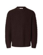Selected Îmbracaminte Patric Edit Knit - Chocolate Torte