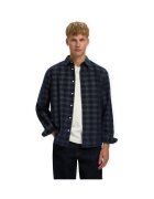 Selected Îmbracaminte RegClaus Cord Shirt - Sky Captain/Egret