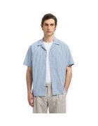 Selected Îmbracaminte Rlxholger Stripe S/S Shirt - Light Blue Stripes