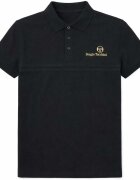 Sergio Tacchini Îmbracaminte Supermac Primo Polo Shirt Black/Gold