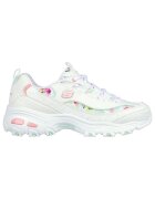 Skechers Pantofi Baskets Dlites Blooming Fields blanc / multi