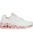 Skechers Pantofi Baskets Uno Loving Love tige en durabuck synthétique