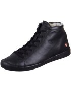 Softinos Pantofi Ibbi Black Wollfutter