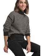 Street One Îmbracaminte LTD QR_velvet sweater striped 303973