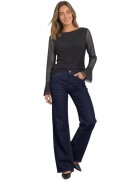 Street One Îmbracaminte Printed mesh shirt w.volant sleeves 326072
