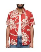 Superdry Îmbracaminte Chemise Hawaïenne Manches Courtes Rouge Homme