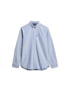 Superdry Îmbracaminte Chemise manches longues Essentials Oxford bleu