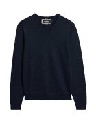Superdry Îmbracaminte Pull col en V Mérinos pour homme
