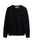 Superdry Îmbracaminte Pull Mérinos Noir