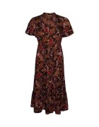 Superdry Îmbracaminte Robe mi-longue imprimée à manches courtes et volants