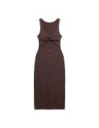 Superdry Îmbracaminte Robe Midi Sans Manches Twist Back
