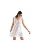 Superdry Îmbracaminte Robe Tinsley mi-longue col en V sans manches blanche