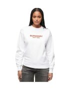Superdry Îmbracaminte Sweatshirt Sport Luxe blanc