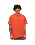 Superdry Îmbracaminte T-shirt Luxury Sport coupe ample rouge
