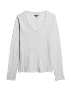 Superdry Îmbracaminte T-shirt manches longues coupe ajustée col en V