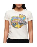 Superdry Îmbracaminte T-shirt Motif Fluo Motor