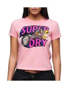 Superdry Îmbracaminte T-shirt Neon Motor Graphic Fitted