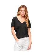 Superdry Îmbracaminte T-shirt Studios Slub brodé col V femme