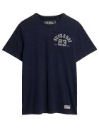 Superdry Îmbracaminte T-shirt Vintage Athletic bleu marine