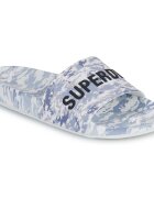 Superdry Pantofi Camo Print Pool Slide