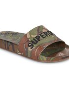 Superdry Pantofi Camo Print Pool Slide