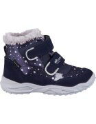 Superfit Pantofi Glacier Blau Textil Velour