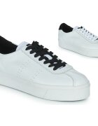 Superga Pantofi WHITE BLACK