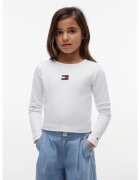 Tommy Hilfiger Îmbracaminte Heritage Flag Rib Knit Tee Ls