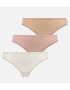 Tommy Hilfiger Lenjerie intimă 3 Pack Lace Thong