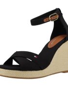 Tommy Hilfiger Pantofi Flag High Wedge Espad Cr