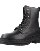 Tommy Hilfiger Pantofi Th Plaque Pebble Lace Boot Warm