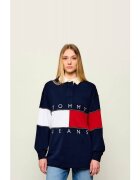 Tommy Jeans Îmbracaminte Dw0dw22827 Ovs Flag Rugby