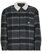 Tommy Jeans Îmbracaminte TJM CHECK SHERPA OVERSHIRT EXT